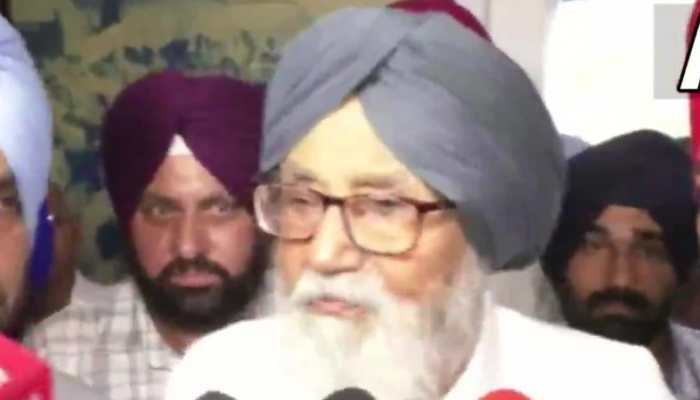 Parkash Singh Badal's 1st comments after losing from Lambi
