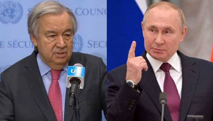 Russia-Ukraine war will have 'no winners, only losers', UN Chief tells Putin