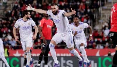 La Liga: Karim Benzema stars once again as Real Madrid hammer Real Mallorca 3-0