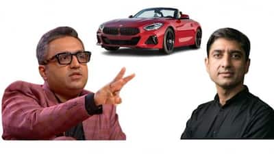 Ashneer Grover criticises BharatPe's CEO for purchasing a BMW Z4