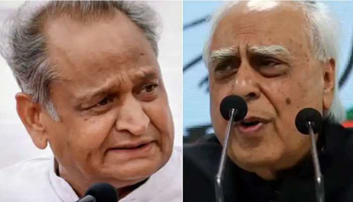 &#039;He doesn&#039;t know ABC of Congress&#039;: Ashok Gehlot hits out at Kapil Sibal for criticising Gandhis