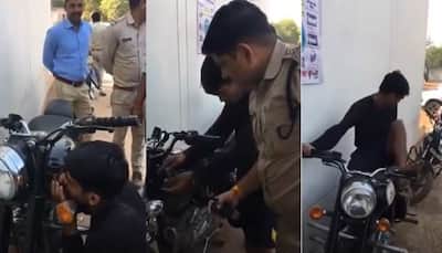 How to steal a Royal Enfield in 60 seconds? Thief shows his skill on video