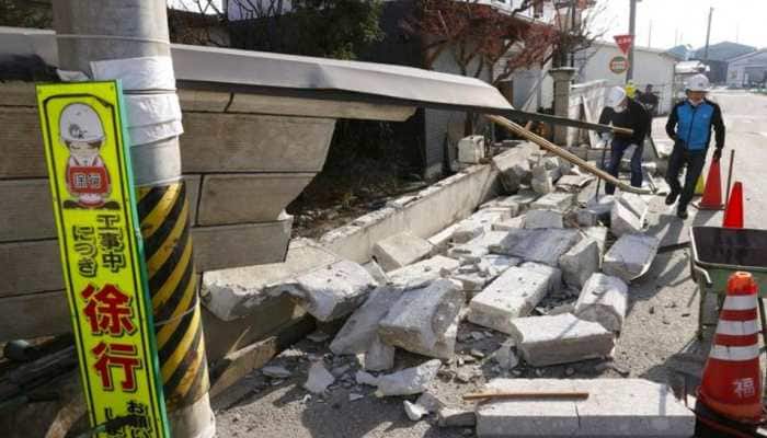Powerful earthquake strikes northeastern Japan kills 4, more than 90 injured