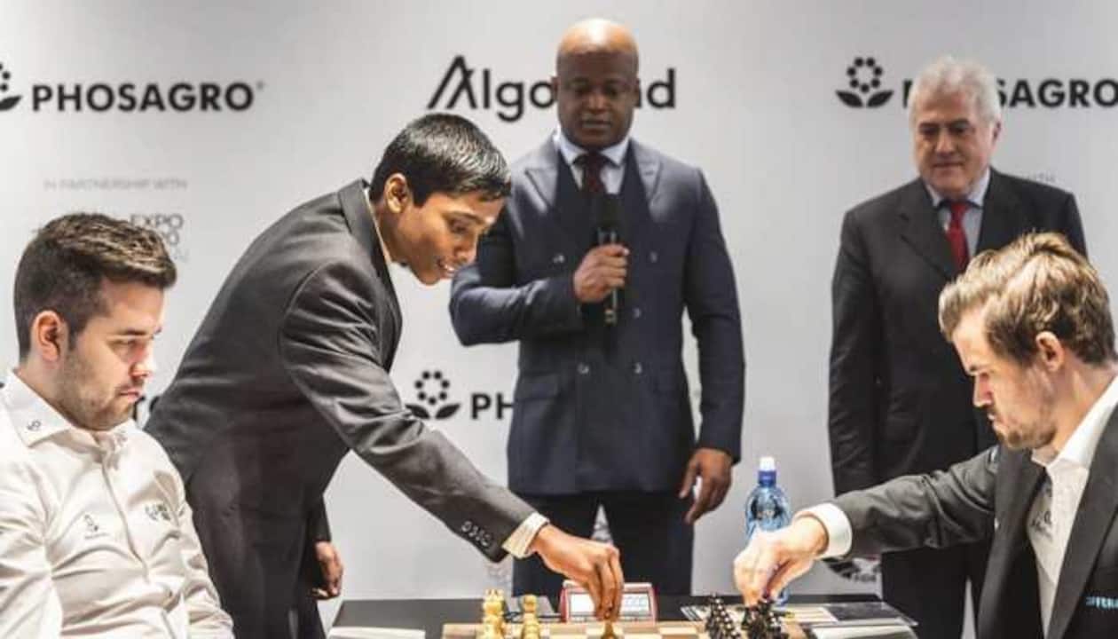 R Praggnanandhaa: 'He's far from invincible.' Buoyed by Baku success, chess  champ R Praggnanandhaa ready to challenge 'mentally & physically strong  Magnus Carlsen - The Economic Times