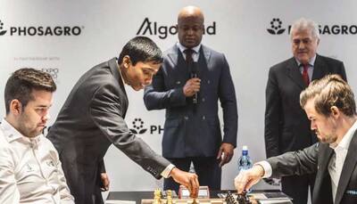 R Praggnanandhaa, who beat Chess World Champion Magnus Carlsen, receives Sankara Award
