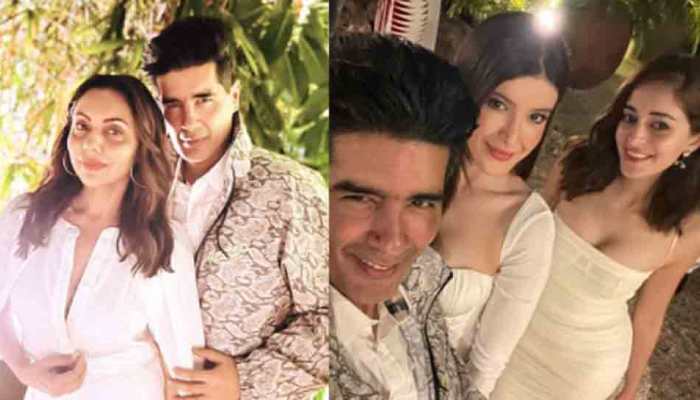 Shah Rukh Khan's wife Gauri Khan, son Aryan Khan, Jaya Bachchan attend Shweta Bachchan's white birthday bash: PHOTOS