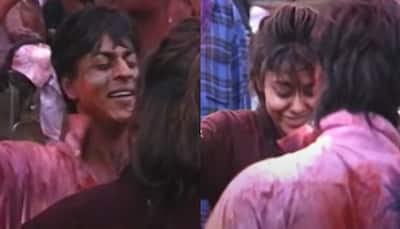 VIRAL: Shah Rukh Khan and Gauri Khan cannot stop dancing in this old Holi celebration video