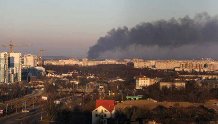 Russia-Ukraine crisis: Russian forces fire missiles near Lviv airport 