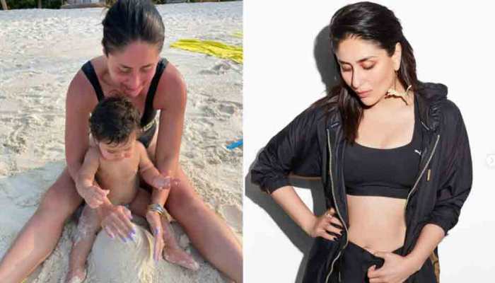 Kareena Kapoor Khan gives glimpse of Holi celebrations with son Jeh from Maldives vacation: PHOTO