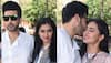 Karan Kundrra kisses girlfriend Tejasswi Prakash as they pose for paps, Holi video goes viral - Watch