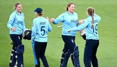 ICC Women's World Cup: England hold nerve to seal thrilling one-wicket win over NZ to stay alive in tournament