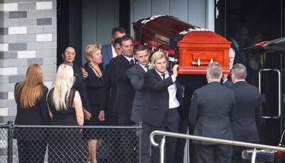McGrath, Hughes, Clarke and many more players bid farewell to Shane Warne at private funeral