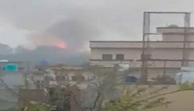 Massive explosion in Pakistan's Sialkot Cannt area due to short circuit