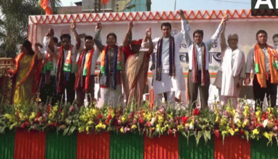 Tripura Assembly polls: TPF joins BJP in presence of CM Biplab Kumar Deb; TIPRA parted ways with ruling party