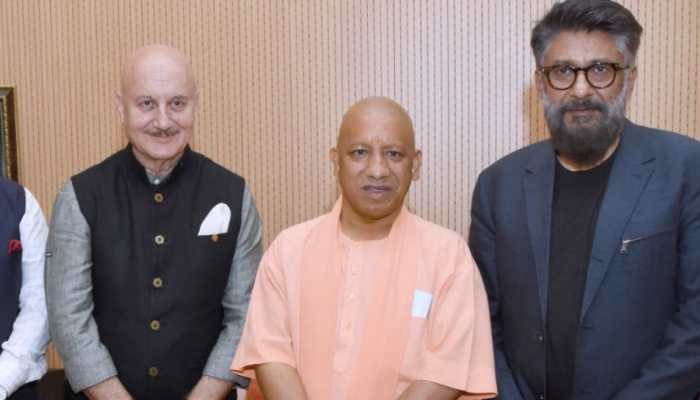 &#039;The Kashmir Files&#039; reveals inhuman horror of religious bigotry: Yogi Adityanath after meeting Vivek Agnihotri &amp; team