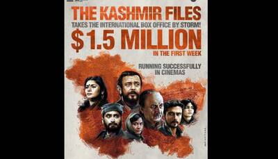 The Kashmir Files continues to dominate International BO, grosses USD 1.5 mn in its first week