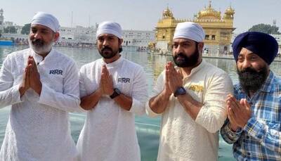 Jr NTR and Ram Charan seek blessings at Golden Temple ahead of ‘RRR’ release!