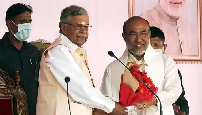 Corruption, drugs &amp; insurgency: CM N Biren Singh&#039;s 3-point priority plan for Manipur