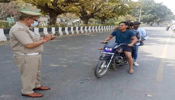 Noida Police issues over 3,600 challans in a day for traffic rules violations