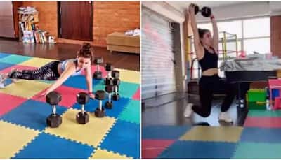 Soha Ali Khan’s intense fitness routine will motivate you to workout – WATCH!