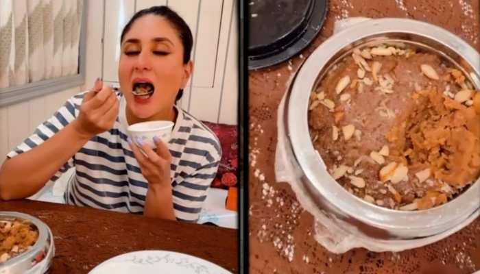 Kareena Kapoor gorges on halwa after delicious biryani