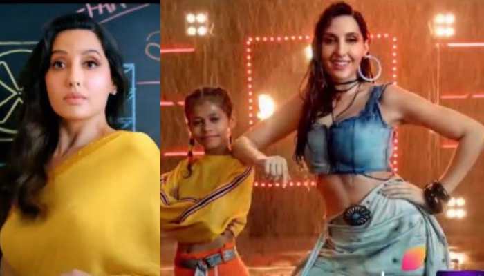 Dance Deewane Juniors: Nora Fatehi flaunts her dancing skills as she grooves to ‘Tip Tip Barsa Paani'