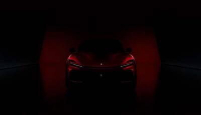 Upcoming Ferrari Purosangue SUV design revealed in first official teaser, see here