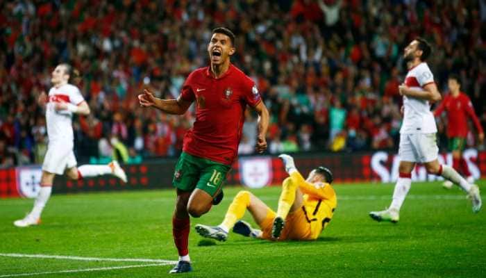 Cristiano Ronaldo’s Portugal survive late drama to beat Turkey in FIFA World Cup 2022 playoff semi