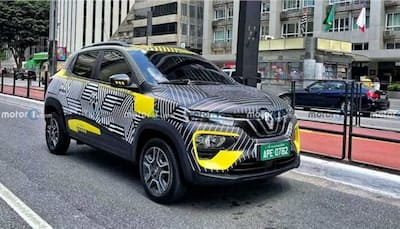 Upcoming Renault Kwid electric hatchback spotted testing in camo, check pics
