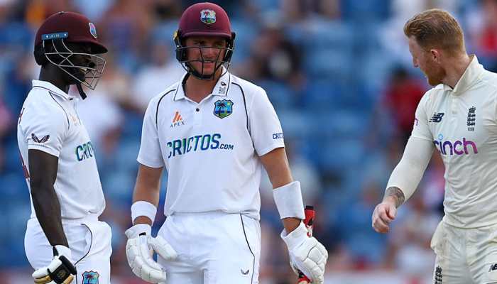 West Indies vs England, 3rd Test: Joshua Da Silva&#039;s fightback gives hosts an advantage at stumps of Day 2