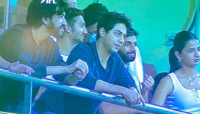 IPL 2022: Aryan Khan cheers KKR to win over CSK in spite of MS Dhoni fifty, fans say ‘keep smiling’