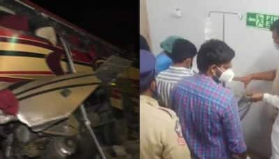 Andhra Pradesh: 7 killed, 45 injured in bus accident near Tirupati