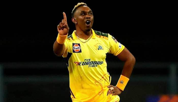 Chennai Super Kings all-rounder Dwayne Bravo celebrates after picking up a wicket. Bravo is now the joint-highest wicket-taker with Lasith Malinga with 170 wickets in the history of the IPL. (Photo: PTI)