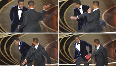 Oscars 2022: Will Smith smacks Chris Rock on stage for making fun of wife Jada Pinkett Smith