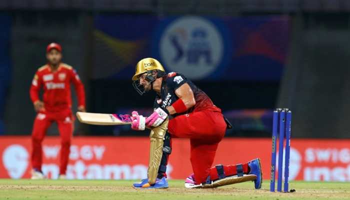 Royal Challengers Bangalore captain Faf du Plessis recorded the fourth-highest score (88) by a player on captaincy debut in IPL. Du Plessis completed 3000 runs in the league. He reached the feat in his 94th innings and became the joint third-fastest player with David Warner to get the milestone. Gayle and KL Rahul took 75 and 80 innings respectively. (Photo: IANS)