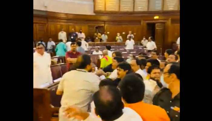 Ruckus in West Bengal Assembly over Birbhum killings, 5 BJP MLAs suspended for unruly conduct