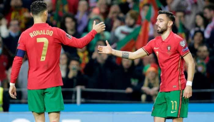 Cristiano Ronaldo’s Portugal book FIFA World Cup 2022 berth thanks to Bruno Fernandes brace vs North Macedonia, WATCH 