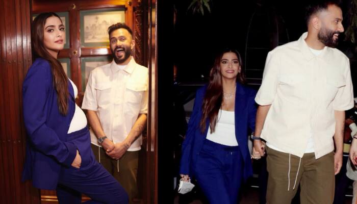 Pregnant Sonam Kapoor schooled for not wearing mask, hubby Anand Ahuja responds