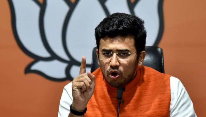 BJP MP Tejasvi Surya demands ‘unconditional apology’ from Arvind Kejriwal for ‘mocking’ Kashmiri Pandits