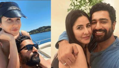 Katrina Kaif, Vicky Kaushal soak up the sun on yatch, check out PICS from their romantic vacay