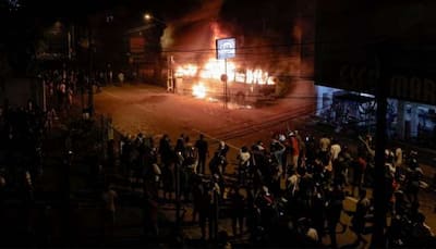 Curfew imposed in Sri Lanka as protests against economic crisis turn violent