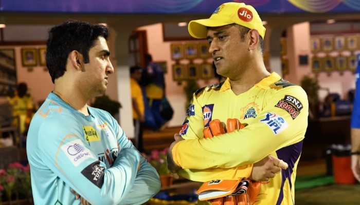 LSG vs CSK IPL 2022: Fans can’t stay calm as Gautam Gambhir spends time with MS Dhoni, see pic