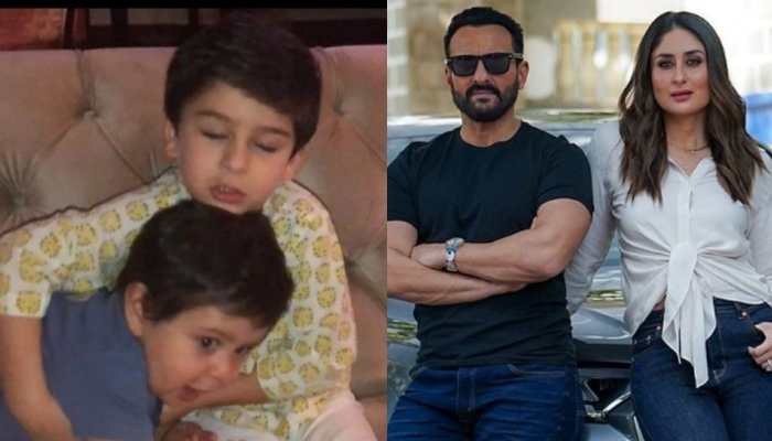 Kareena Kapoor, Saif Ali Khan&#039;s son Taimur always has his little brother Jeh&#039;s back, here&#039;s pic proof