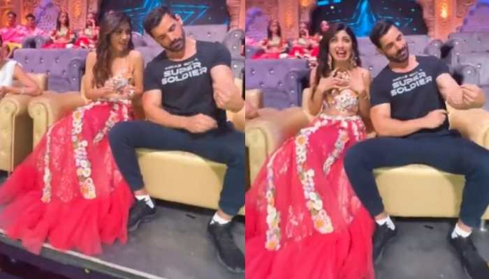 IGT 9: Shilpa Shetty SCREAMS after John Abraham flaunts his veiny arms: WATCH