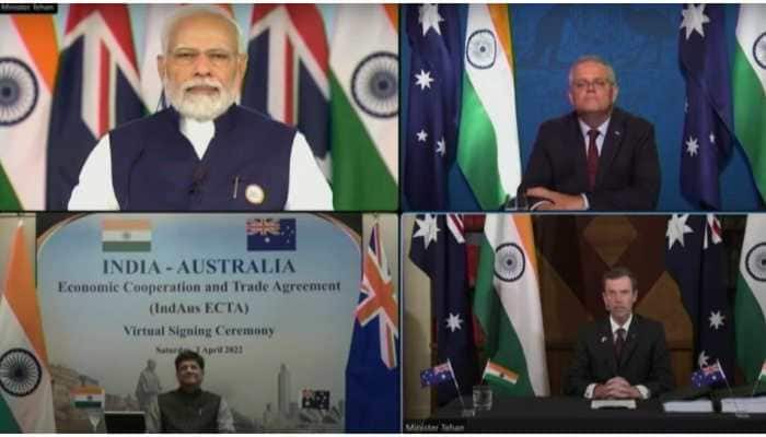 India, Australia sign historic free trade deal; PM Modi calls it &#039;watershed moment&#039;