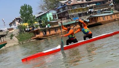 J&K: First Kayaking, Canoeing marathon held in Srinagar, 10 female athletes participate