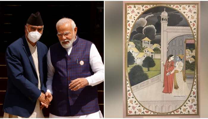 PM Modi gifts miniature painting to Nepalese PM- Here&#039;s all you need to know