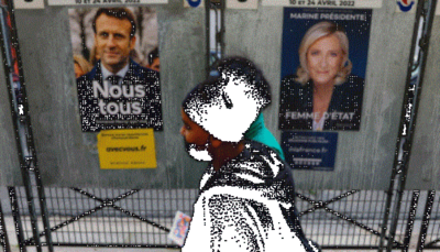 Emmanuel Macron's far-right rival, Le Pen, reaches all-time high in presidential second-round vote poll