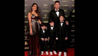 Lionel Messi’s wife Antonela Roccuzzo pleads husband to ‘let the kids win’, WATCH