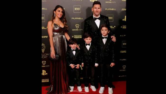 Lionel Messi’s wife Antonela Roccuzzo pleads husband to ‘let the kids win’, WATCH